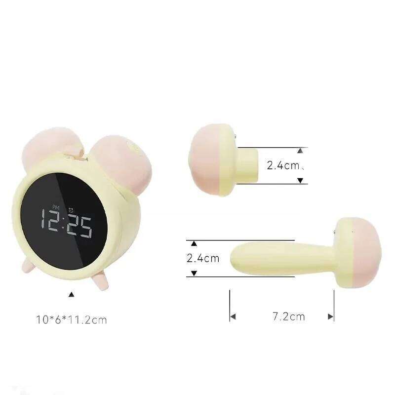 2025 new female alarm clock sex toy, concealed and detachable suction vibrator, APP remote control vibrator W260305