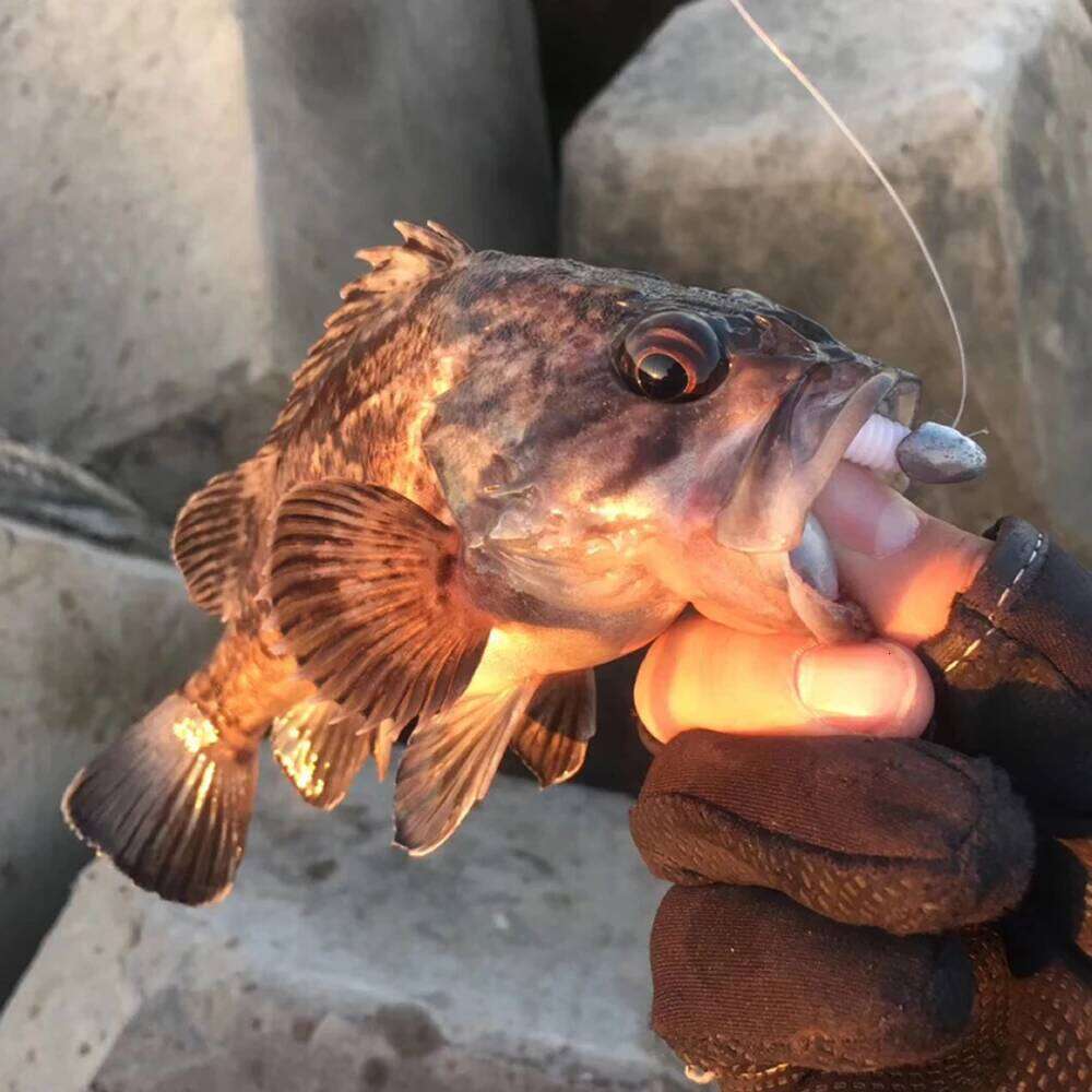 JOHNCOO 10pcs Hooks1.5g 2g 3.5g 5g Jig Head Barbed Worm Soft Lure Exposed Jigging Hook Fishing Hooks S260305