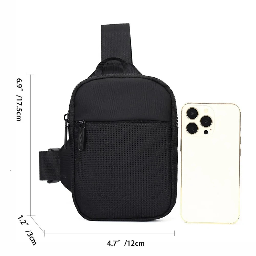 Trendy Mens Shoulder Bag Oxford Cloth Crossbody Single Shoulder Bag Casual Diagonal Day Small Square Bag for Men 260305