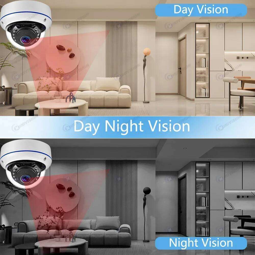 Tuya Smartlife 6MP Explosion-Proof POE Dome Outdoor Metal Shell IP Security Camera With Audio Record, Motion Detection 26W0306