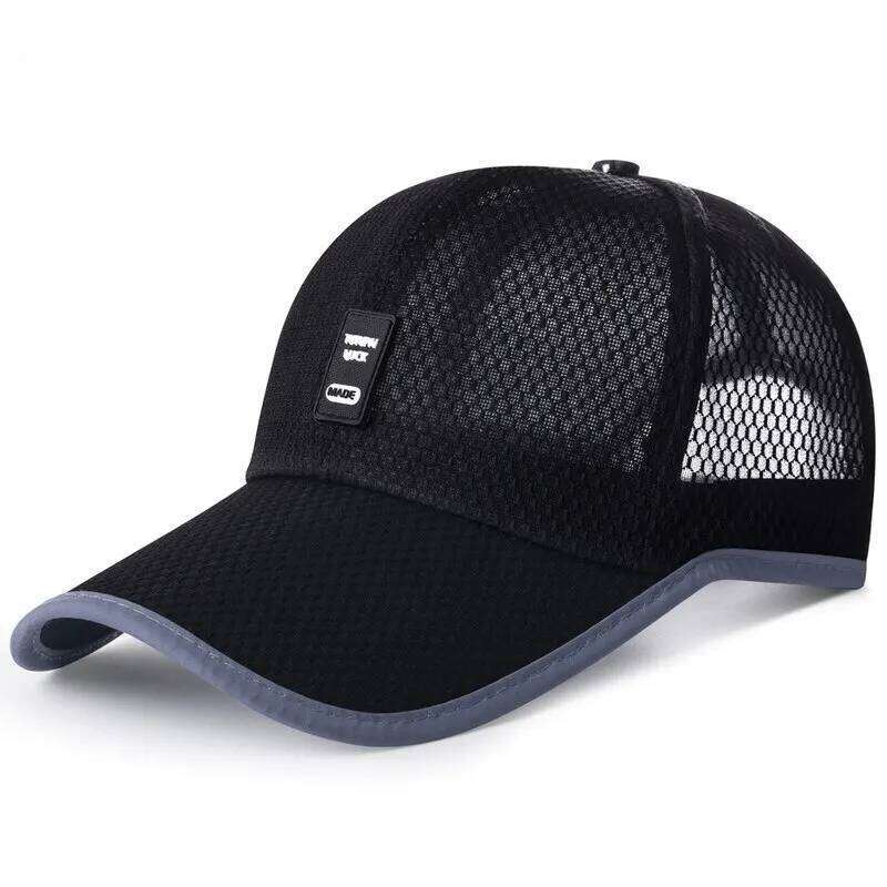 Hat Men Summer Korean Version Mesh Winning Baseball Sun Protection Shade Outdoor Sports Net Cap Y260304