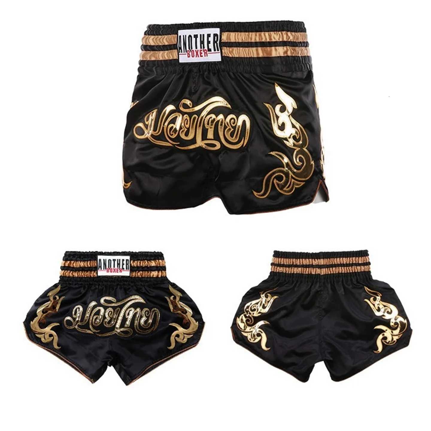 Muay Thai Shorts Boxing Sanda Fighting Pants Fighting Sports Pants Training Professional Men And Women Competition Pants X260306