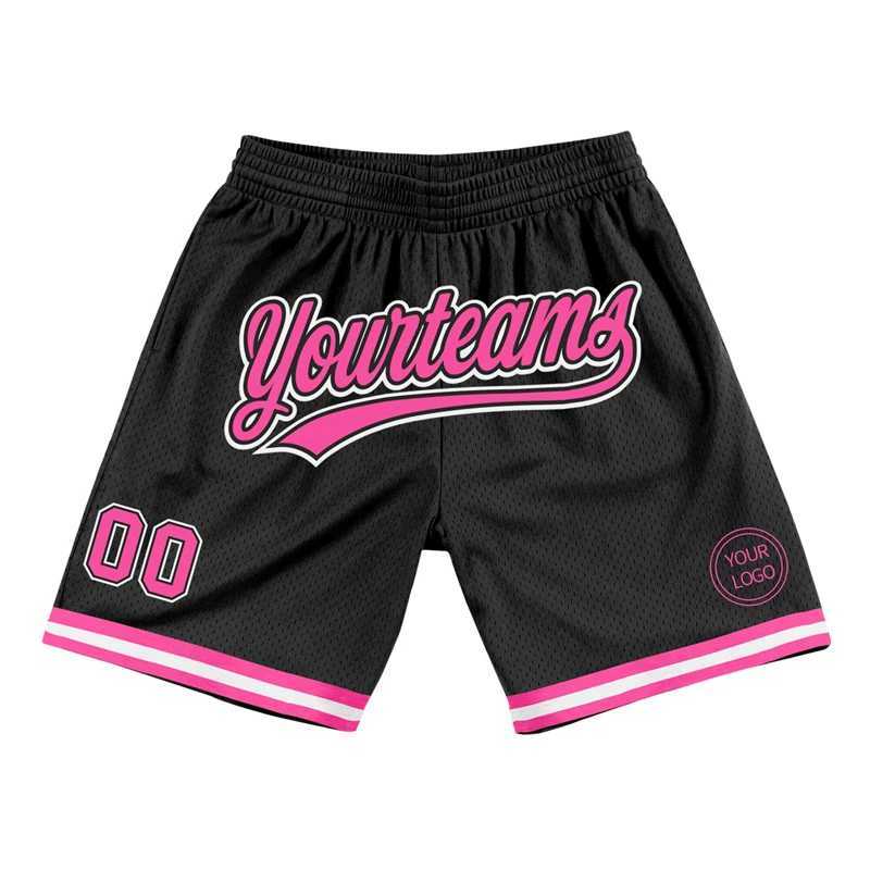 Custom Team Name Number Basketball Shorts For Men Summer Fashion 3D Printed Black Short Pants Loose Breathable Sports Shorts X260306