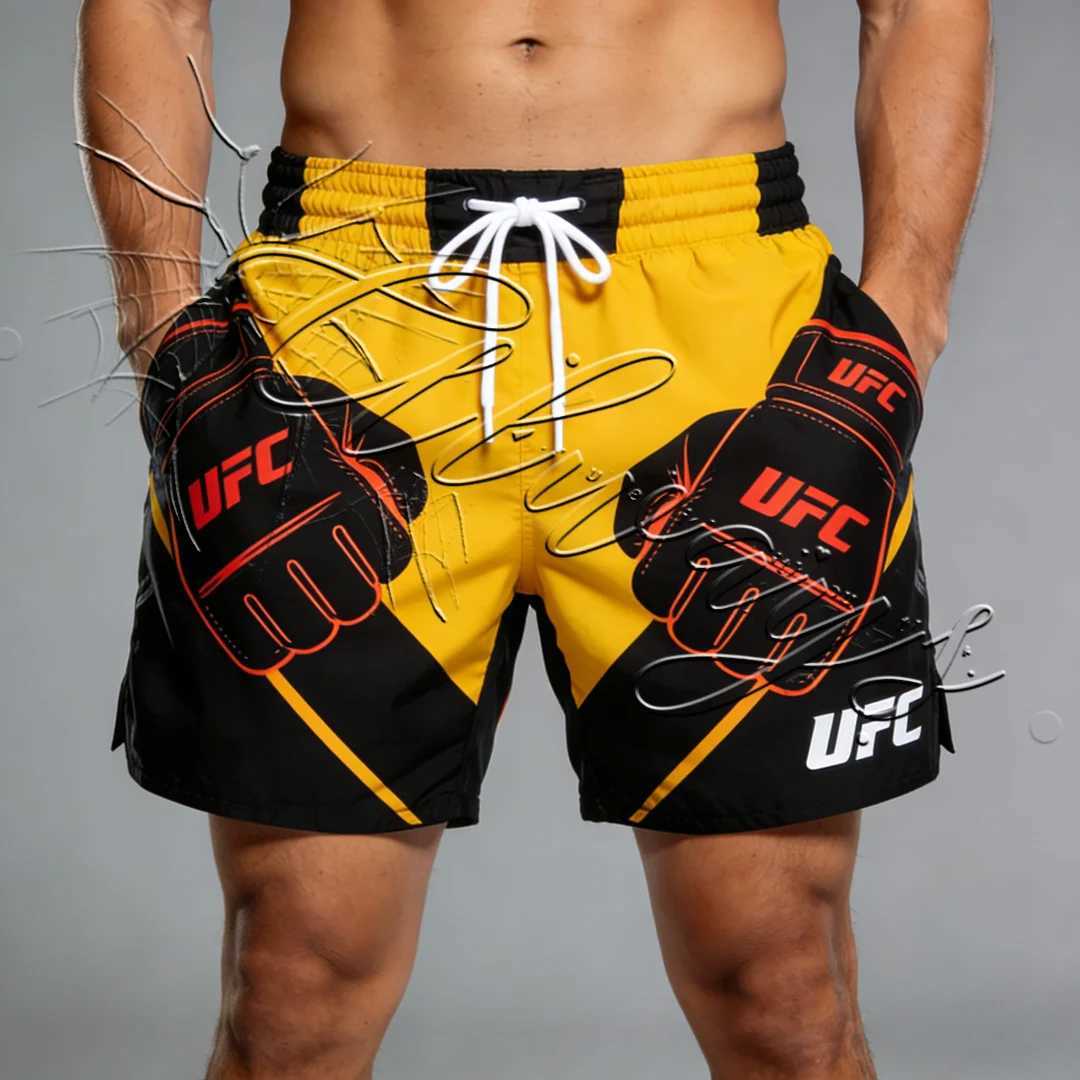 New Best-selling MMA Boxing Shorts for Men and Women Fighting Wrestling Jujitsu Training Quick Drying Shorts Jogging Shorts X260306