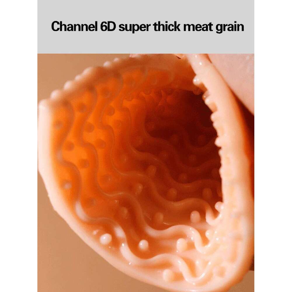 Male Masturbator Aircraft Cup Oral Realistic Vaginal Anal Masturbation Soft Real Vagina Pocket Pussy Sex Toy for Men Blowjob W260305