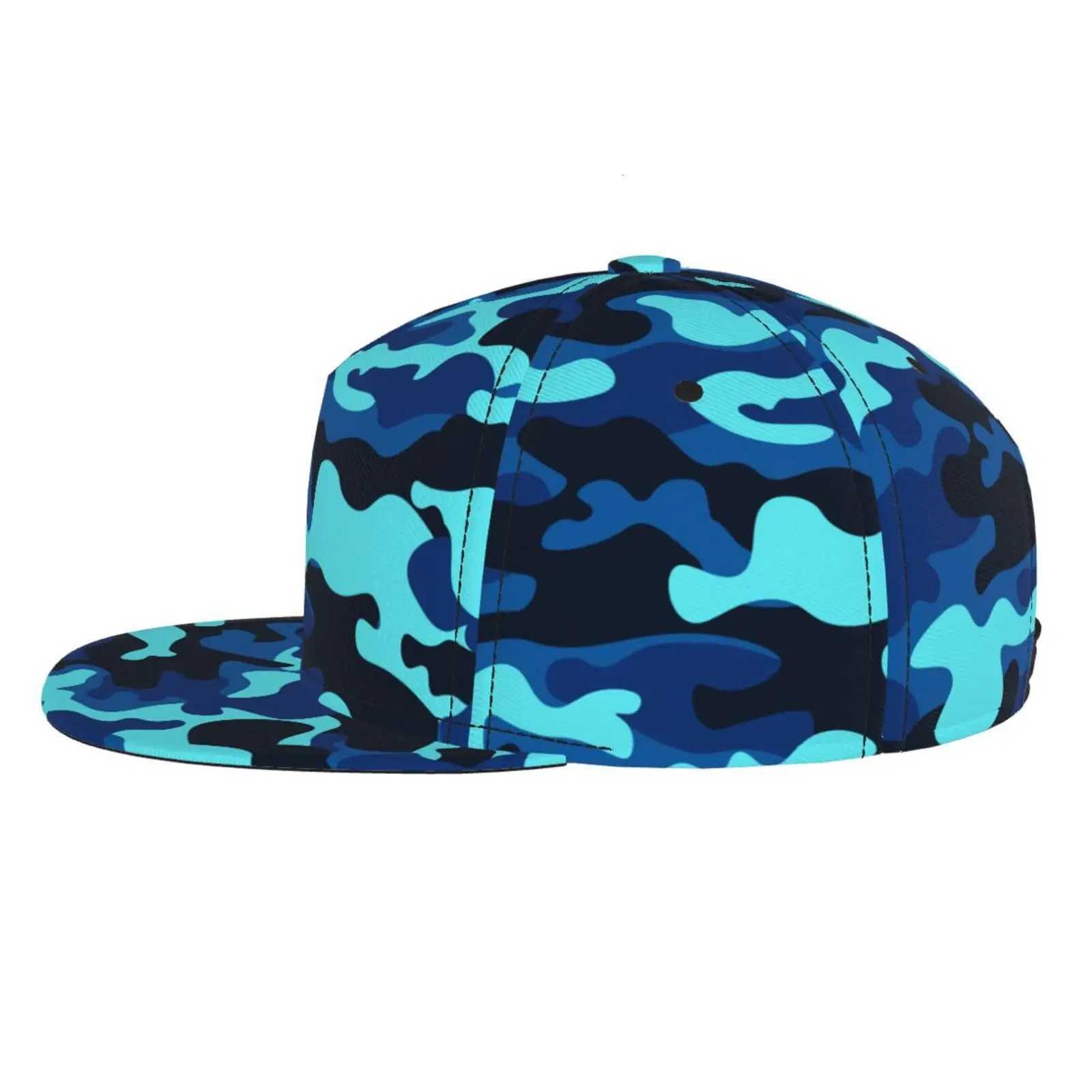 Camouflage Printed Pattern Flat Brimmed Hat Street Skateboarding Hip-hop Hat Outdoor Casual Sun Shading Baseball Hat Universal S260306