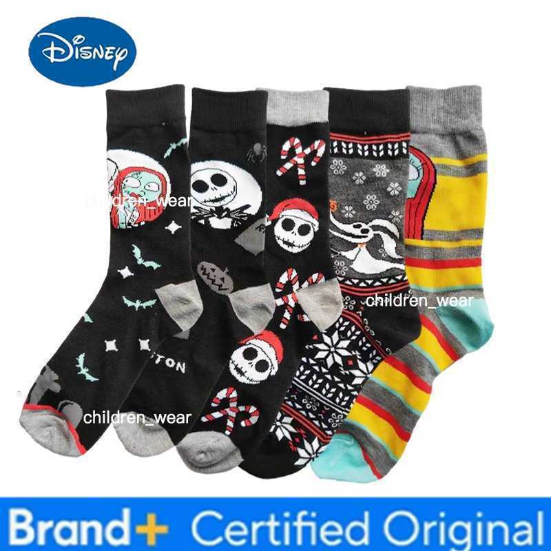 Disney Anime The Nightmare Before Christmas Jack Skellington Sally Cosplay Props Kids Adult Unisex Costume Sock Halloween Gift H260306