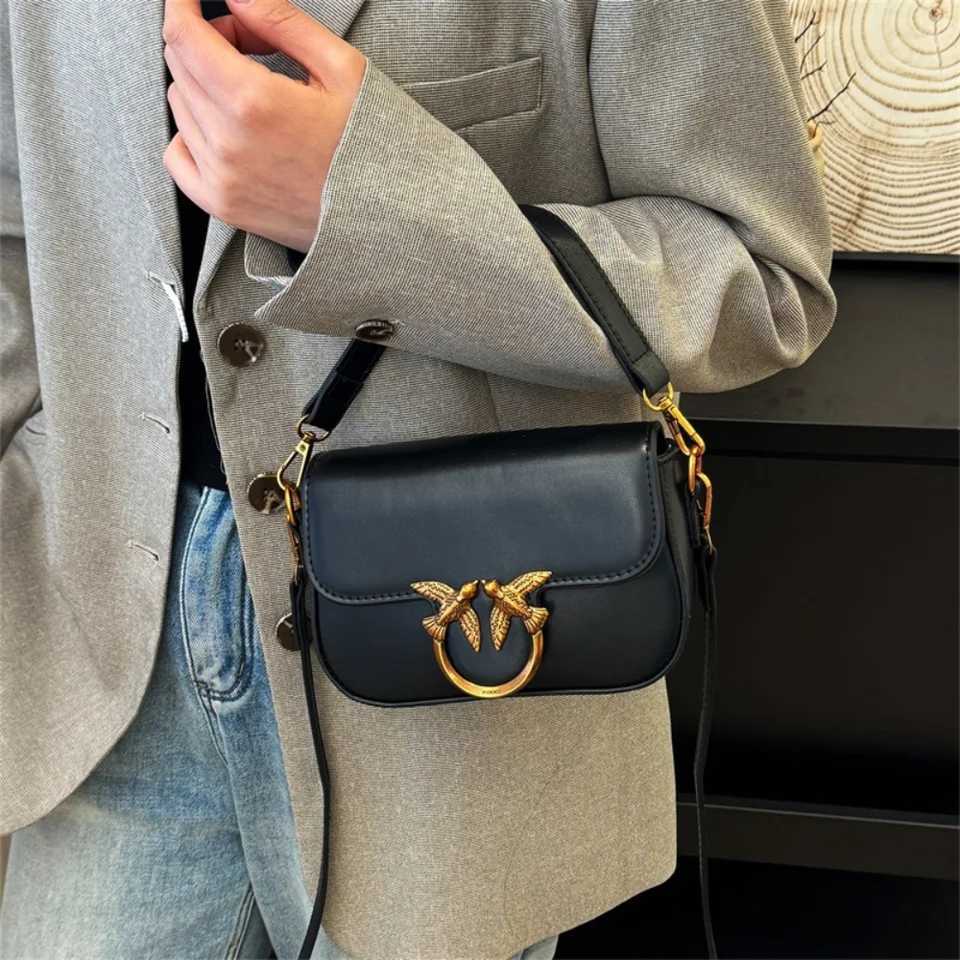 Ladies Handbag Swallow Bag Fashionable Versatile Single Shoulder Crossbody Bag Small Square Bag Commuting Bag H260306