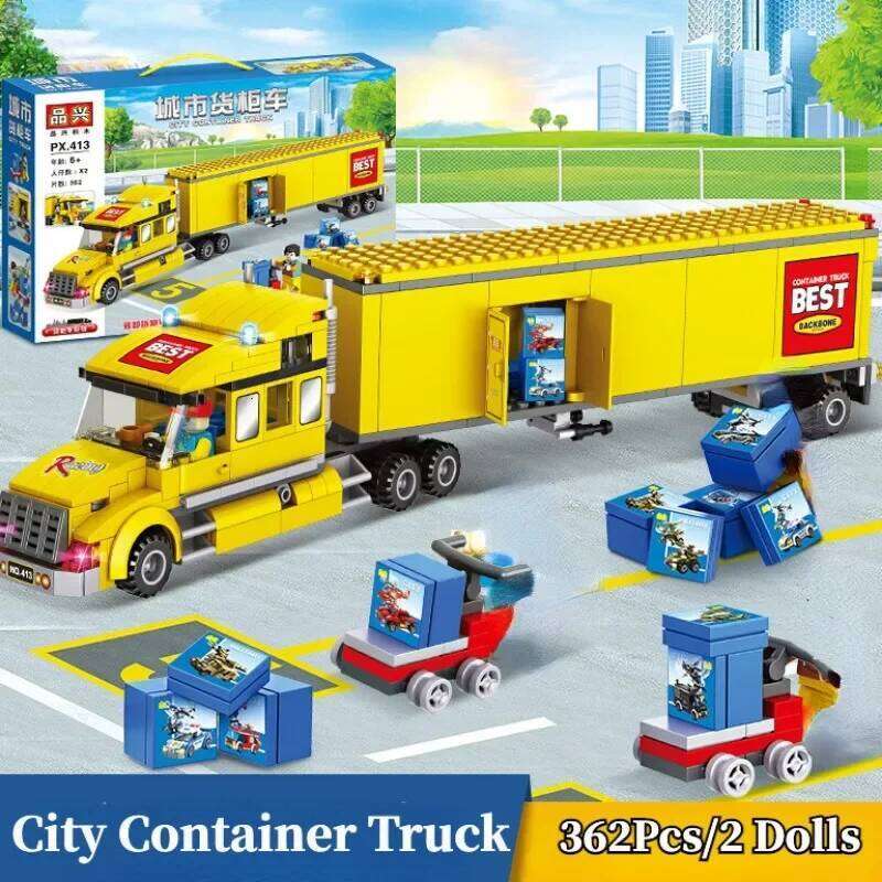 City Series Passenger Building Block Double Deckers Travel Bus Classic Creative Bricks DIY Model Toy for Kid Gifts Z260305