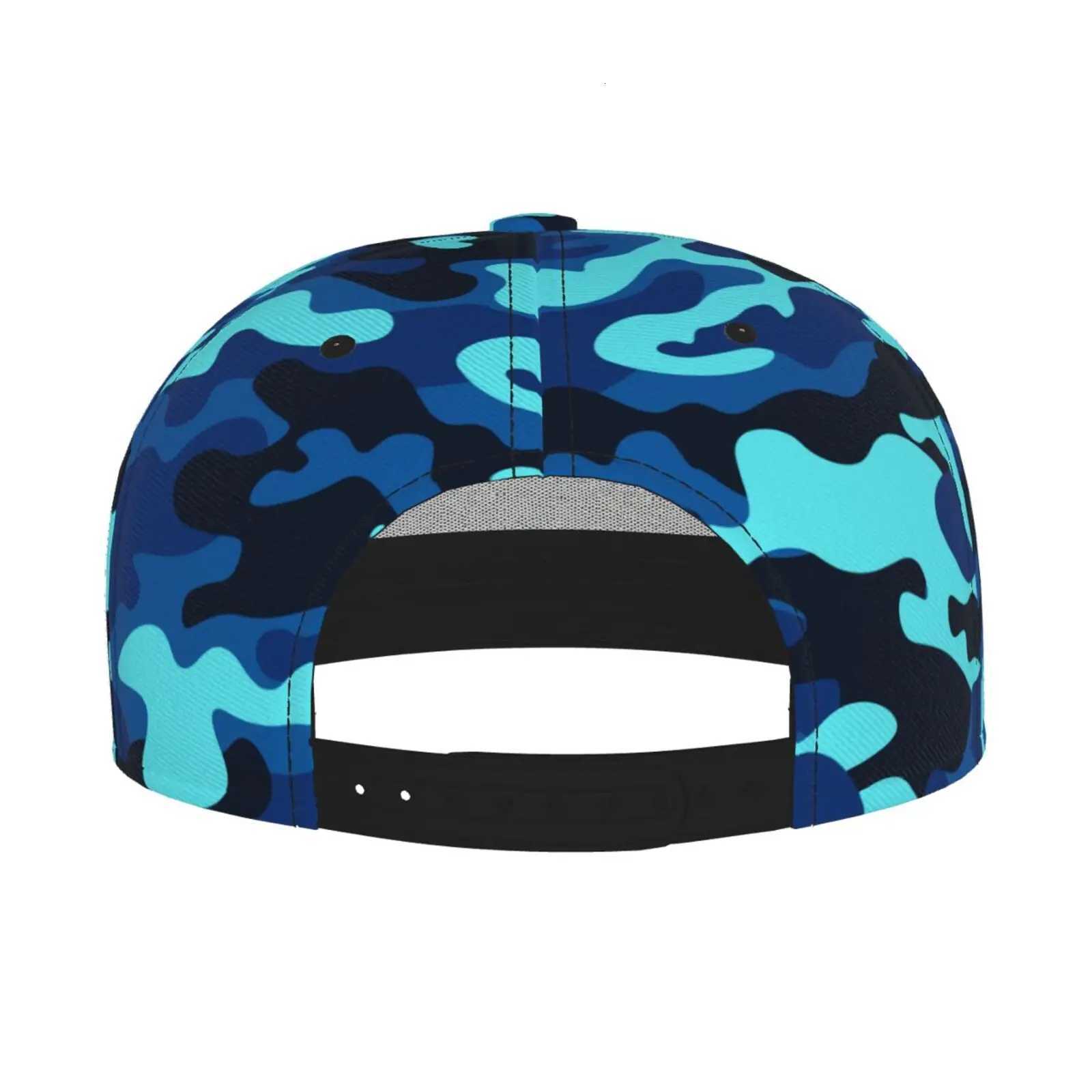 Camouflage Printed Pattern Flat Brimmed Hat Street Skateboarding Hip-hop Hat Outdoor Casual Sun Shading Baseball Hat Universal S260306