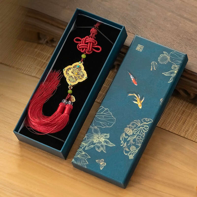 Chinese Style Auspicious jewelry Hanging Decoration Clouds Sand Gold Car Ornament Safe Driving Blessing Pendant Cultural Creative Design Lucky Auto In