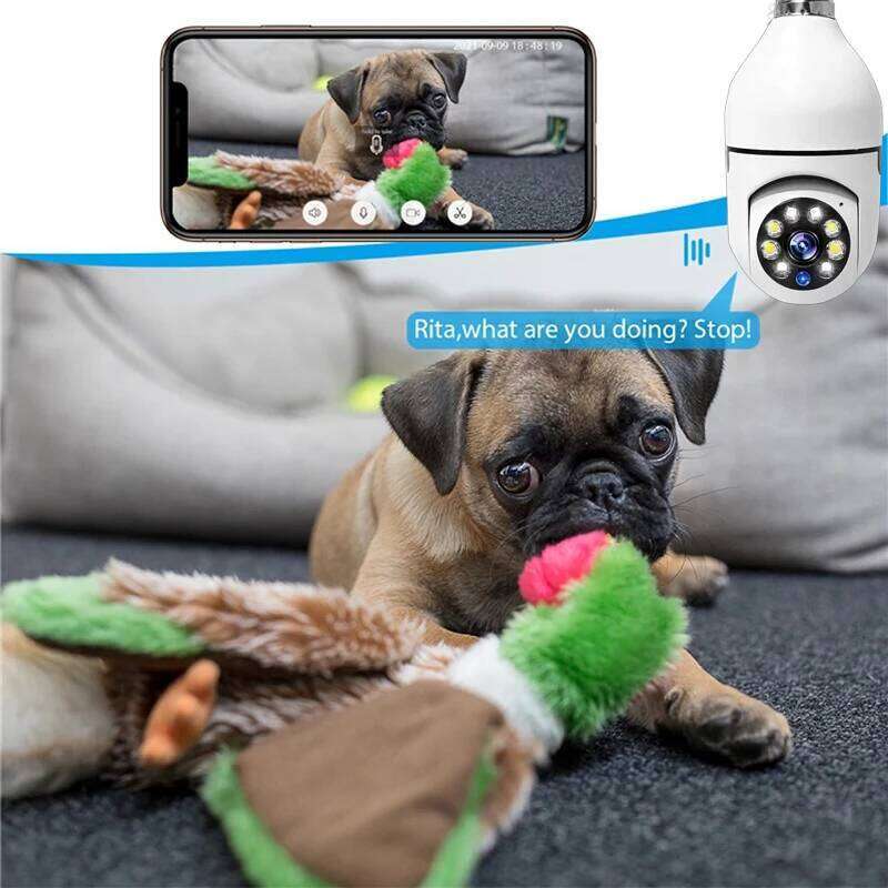 1080P HD E27 Bulb Surveillance Anti-theft Outdoor Indoor Security Monitor Wireless WiFi Camera Night Vision Audio IP Came 26W0306