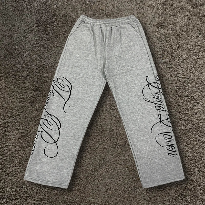 Womens Hiphop Dance Sports Pants Loose Casual Jazz Streetwear Letter Print Comfortable Fitness Trousers 260303
