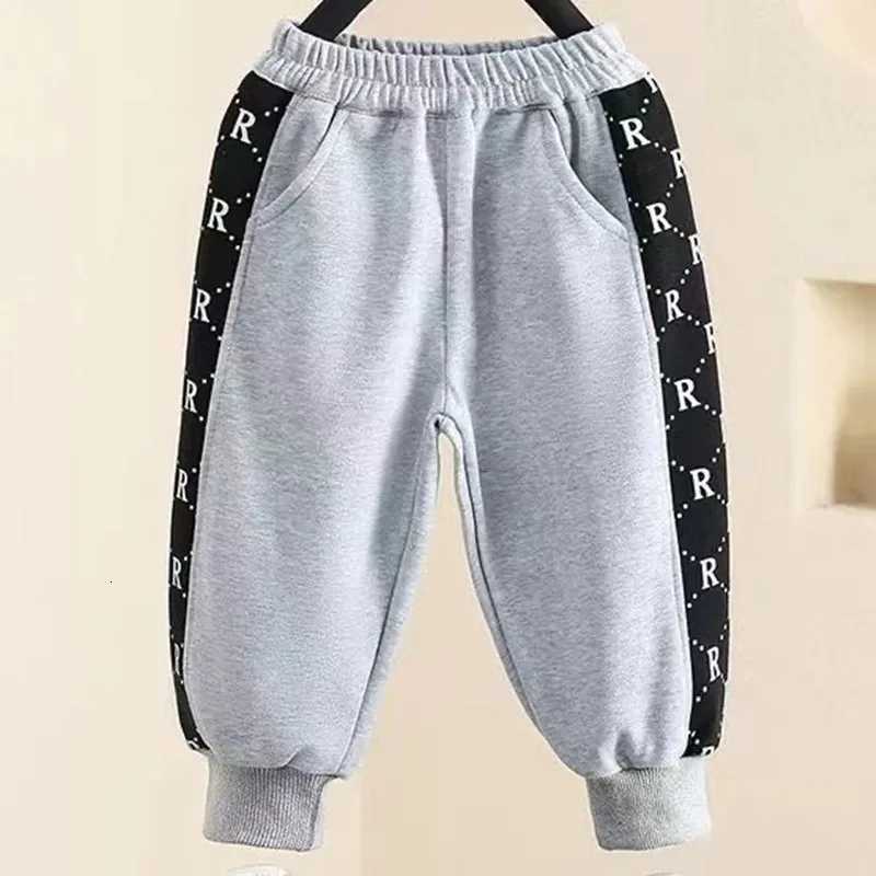 Kids Tracksuits 2Pcs, 2-10Y Boys R Letter Patchwork Cotton Jacket & Pants Set, Spring Autumn Casual Sports OutfitsT260306