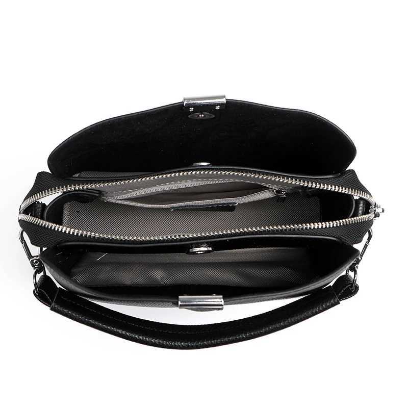 100 cowhide Bag Casual Women Hobos Handbags Bucket Bags New Womens Fashion Handbags Solid Color Leather Shoulder wallet H260306
