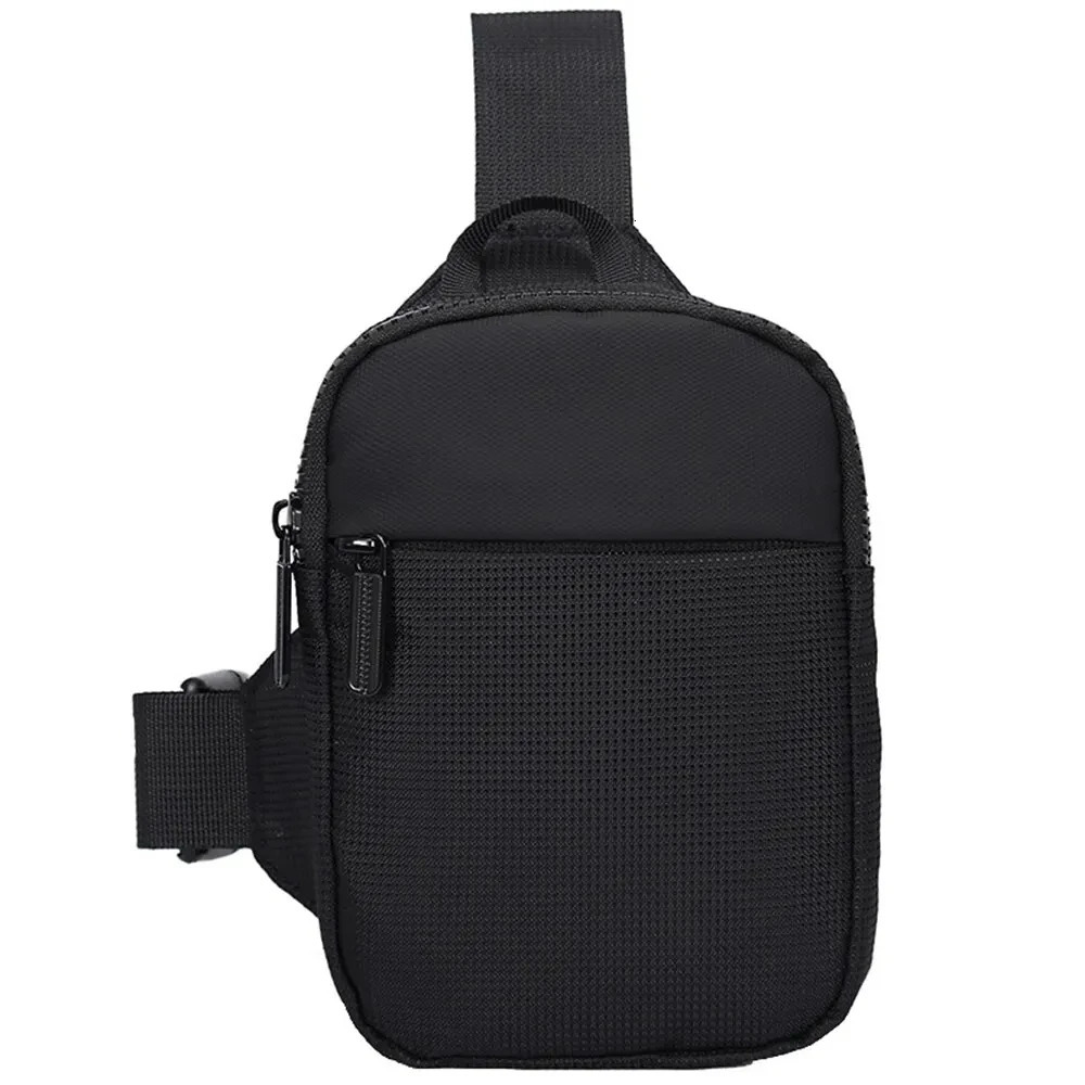 Trendy Mens Shoulder Bag Oxford Cloth Crossbody Single Shoulder Bag Casual Diagonal Day Small Square Bag for Men 260305