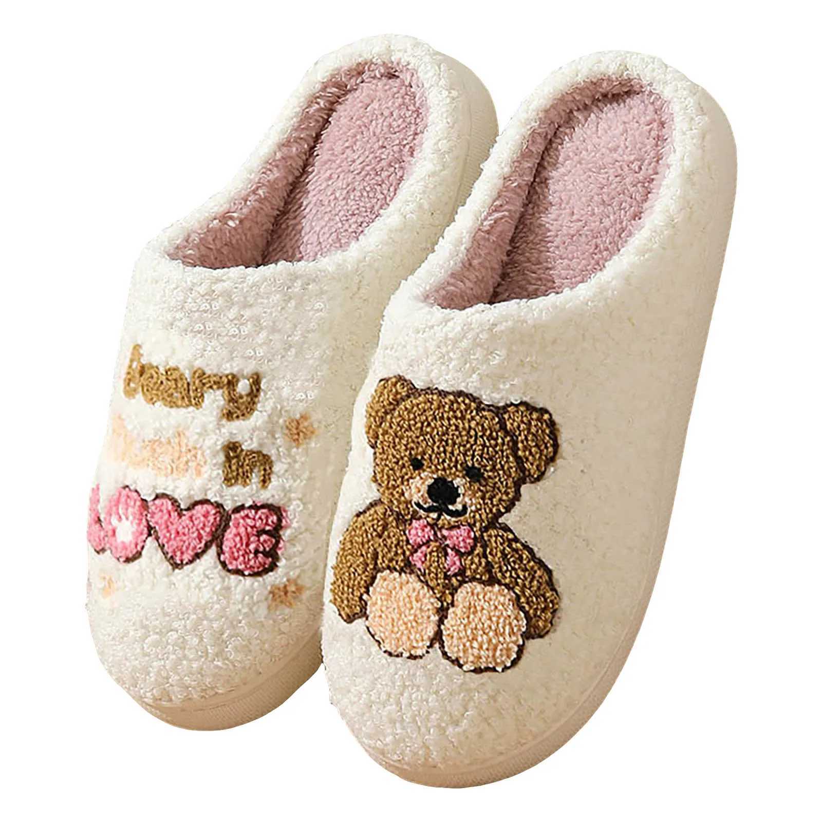 House Slippers For Women Summer Home Slippers For Women Men Soft Plush Fuzzy Winter Comfy Slippers For Women Memory Foam S260305