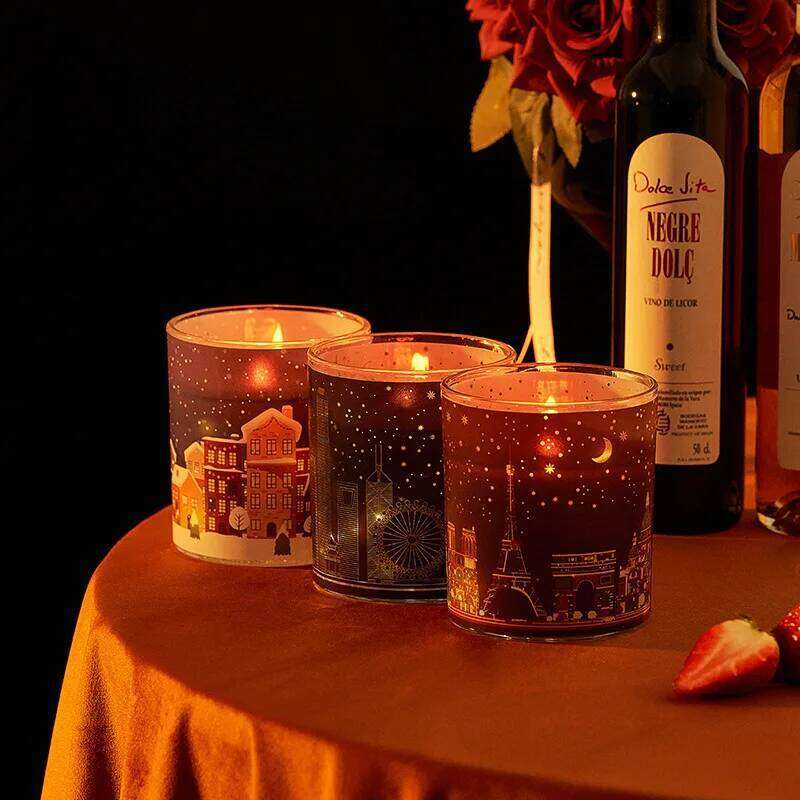 Luxury Fashion Brand Aromatherapy Candles Smokeless Scented Candle Bright Night Fragrance Gift Box Romantic Room Decor Gifts W260304 W260305