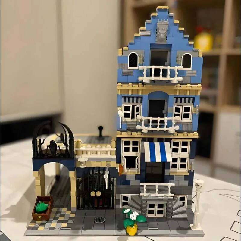 1248 PCS 15007 Market Street Compatible WithvLIT2007 10190 Building Blocks Bricks Birthday Gift Toys Z260306