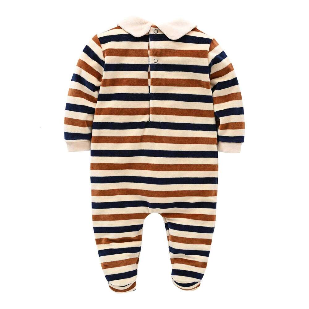 Winter Baby Rompers Velvet Warm Clothes Boys Pajamas Velour Girls Roupas Kids Menino Overalls Jumpsuit Costumes For 0-12M Z260306