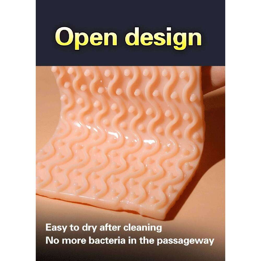 Male Masturbator Aircraft Cup Oral Realistic Vaginal Anal Masturbation Soft Real Vagina Pocket Pussy Sex Toy for Men Blowjob W260305