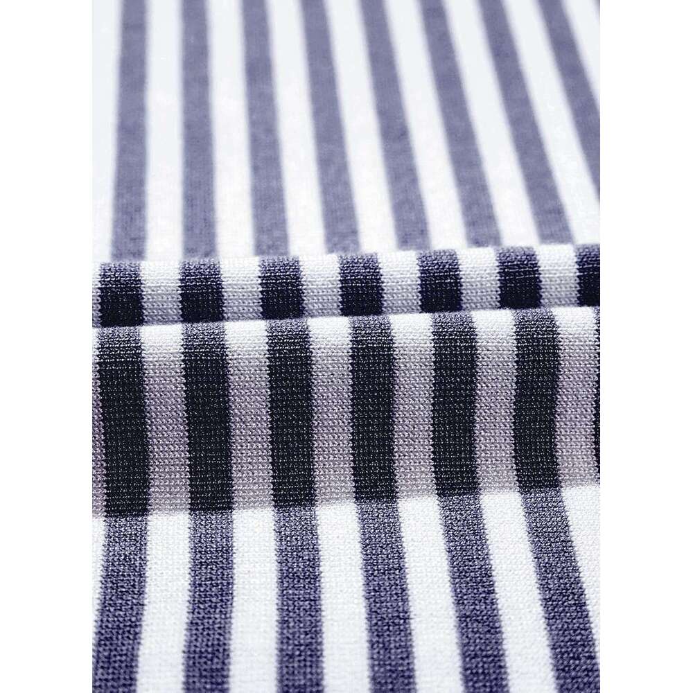 Designer Womens Summer Tops 2026 Casual Striped Color Block Neck Tank Top Loose Knit High Low Sleeveless Shirts Blouses