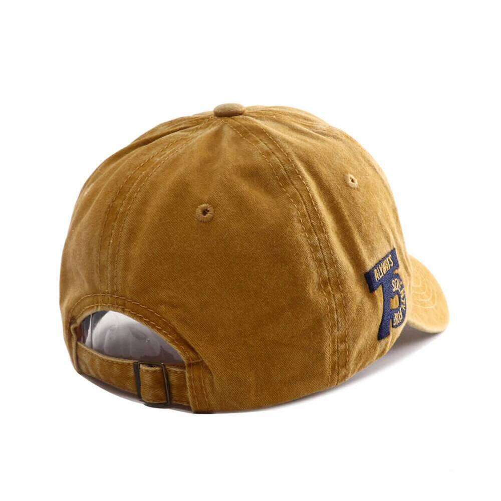 2025 New Unisex Washed Cotton Baseball Cap with ALWAYS Embroidery Snapback Hat Adjustable HipHop Sunshade Dad Hats for Women Men Y260304