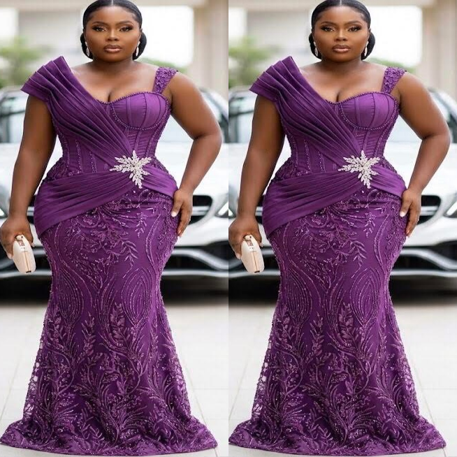 2026 plus size purple mermaid mother of bride dresses spaghetti crystals lace evening party mamas dress vintage 50s birthday wedding guest groom mothe