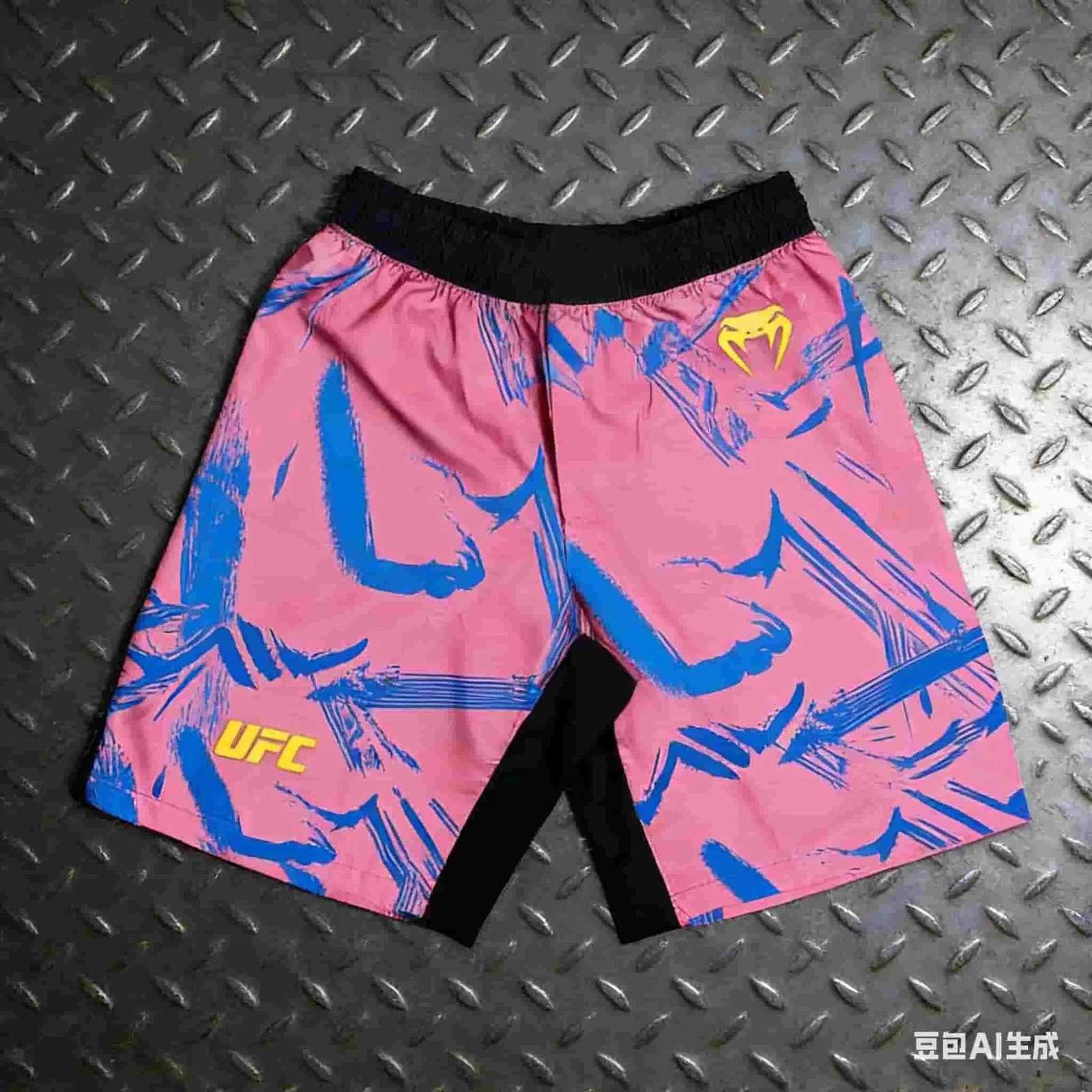 Boxing Combat Training Shorts 3D Personalized Printing Breathable Quick Drying Shorts X260306
