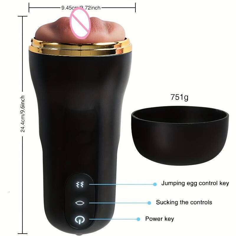 Automatic Male Masturbation Cup 3D Realistic Vaginal Penis Vacuum Trainer Pocket Pussy Vibrator Blowjob Dicks Pump Men Sex Toys W260305