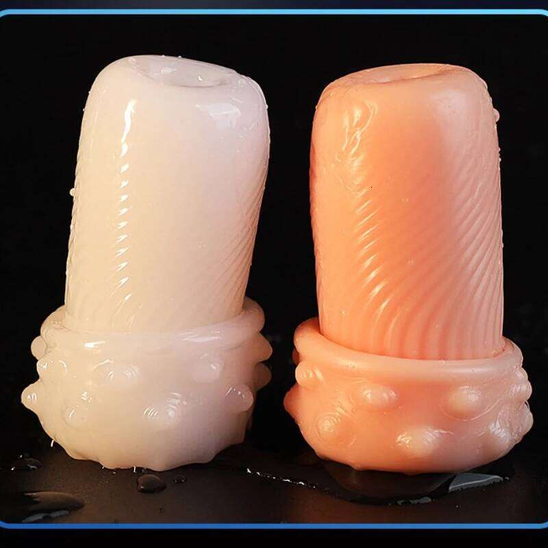 8.5cm Sex for Male Masturbator Soft Stick Manual Aircraft Cup Portable Penis Message Trainer Blowjob Sexy Pussy Adult Toys W260305
