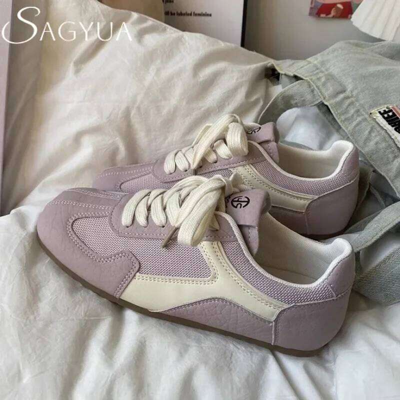 Casual Sport Sneaker Women Flats Shoes Mesh Sandals 2025 Trend Summer Comfort Breathable Soft Sole Running Zapatillas De Mujer