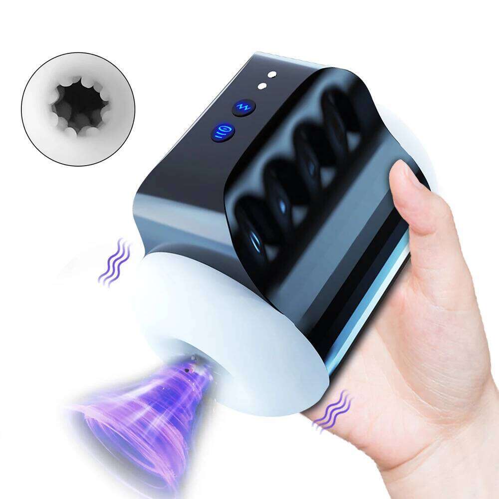 Automatic Sucking Man Male Mastubator Sex Toys for Men Masturbators Cup Blowjob Masturbation Machine Pussy Penis Adult Goods 18 W260305