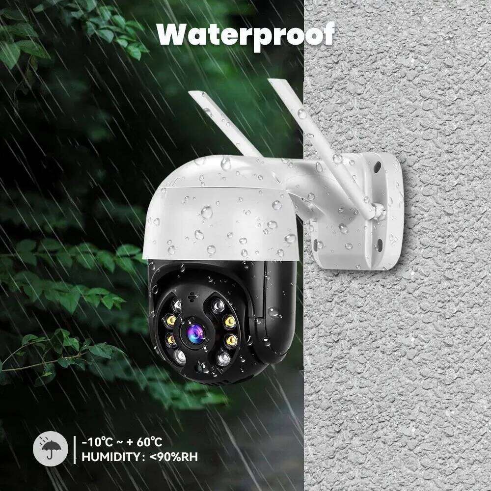 RDV 4K 8MP PTZ Wifi IP Outdoor 4X Digital Zoom AI Human Detect Wireless H.265 P2P Audio 1080P 5MP Security CCTV Camera 26W0306