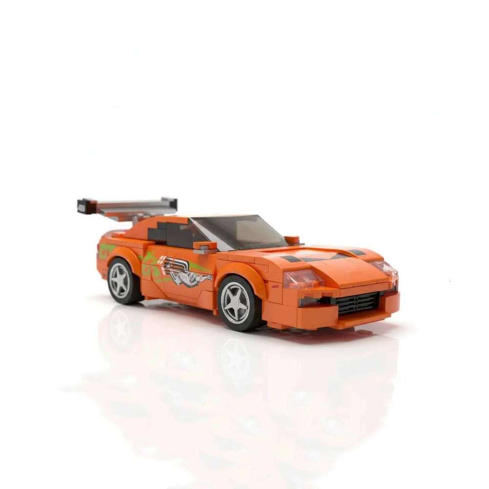 379PCS MOC Brian Classic Racing Building Blocks Four Color Series Assembling Model Toy Brick Children's Birthday Gift Z260306