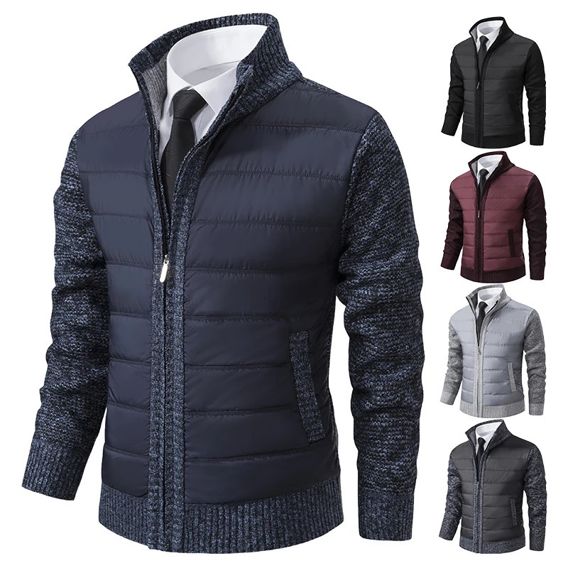Autumn and winter mens casual and comfortable fashion trend loose warm cardigan sweater 260306