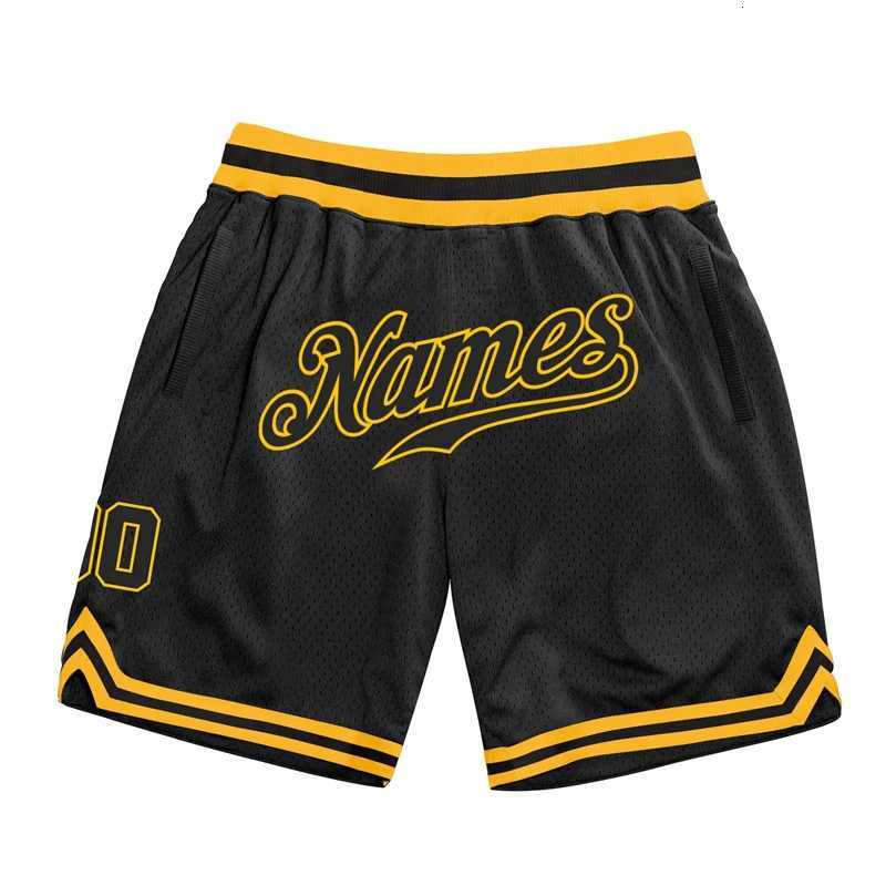 Custom Team Name Number Basketball Shorts For Men Summer Fashion 3D Printed Black Short Pants Loose Breathable Sports Shorts X260306