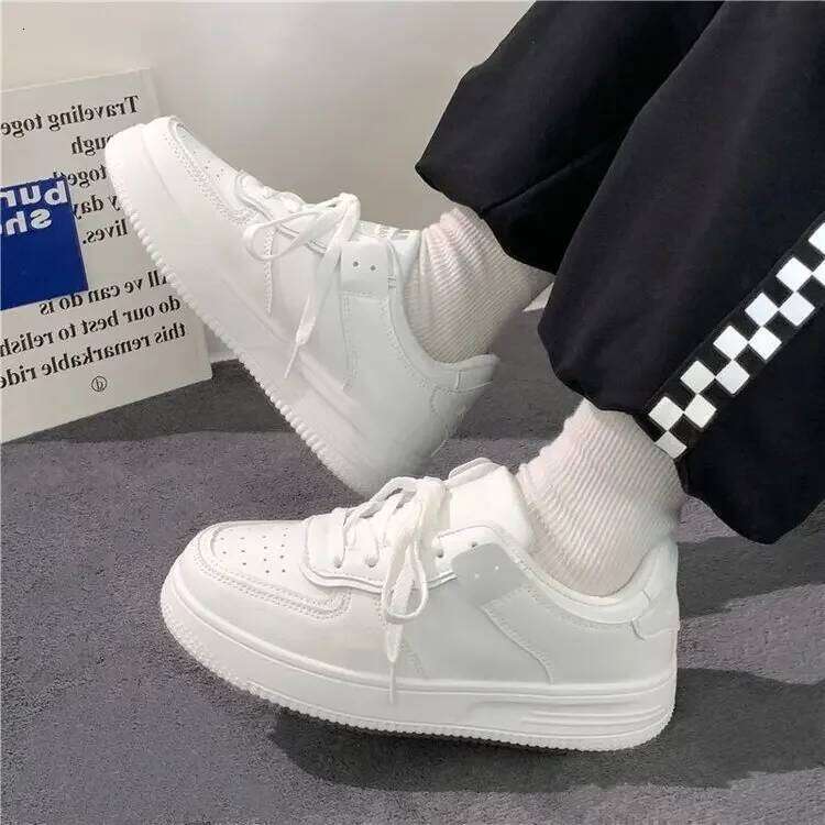 Tennis Sneakers Woman Spring Autumn Sports Board Fashion Comfort Colorful Casual Academy Style Little White Shoes Female