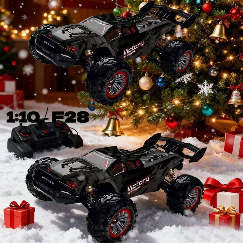 RC Car 1:10 Scale F28 Brushless 4WD High-Speed Off-Road Vehicle 2.4G Electric Racing Remote Control ESC Waterproof Toy C260305