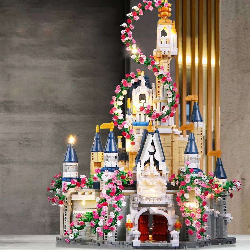 Sakura Manor 4750-Piece Building Block Set - Ideal Gift for Christmas, Valentine's Day, New Year's and Halloween | Durable Abs Material Z260