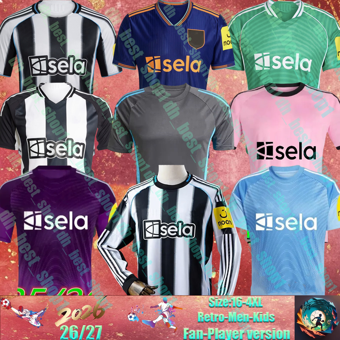 26 27 ISAK NewCaSlte ELANGA Soccer Jerseys Tonali football shirt Bruno G. Gordon BARNES WISSA GK CARABAO CUP FINAL MURPHY WINNERS football T-Shirt men kit kids maillots