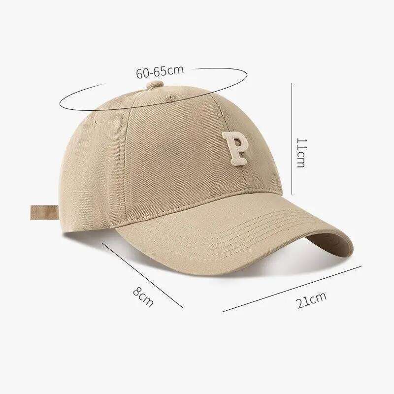 Big Size 59-65cm Cap Women Cotton Large Head Circumference Mens Baseball Caps Trucker Hat Snap Back Gorras Sunshade Y260304