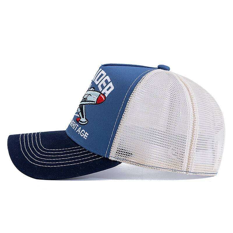 Hot Sale Breathable Mesh Outdoor Baseball Men Women SKY RIDER Embroidered Pattern Snapback Trucker Hat Cap Y260304