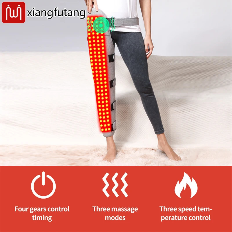 Red Light Therapy Electric Heating Hip Leg Wrap - Relieve Muscle Pain and Keep Warm Electric Heat Therapy Pad Muscle Strain 260304