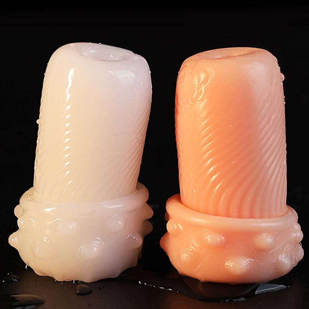 Exerciser Masturbator Head Vibrator Penis Lasting Exercise Chargable Delay Training Glans Quality Sex Love Toys Fit Male W260305