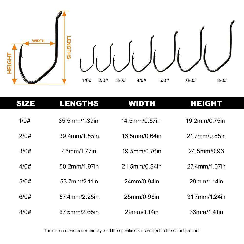 ZYZ 4~11pcs/Bag Black Bkk Size 1/0#-8/0# High Strength Catfish Fishing Hooks Freshwater Fishhooks S260305