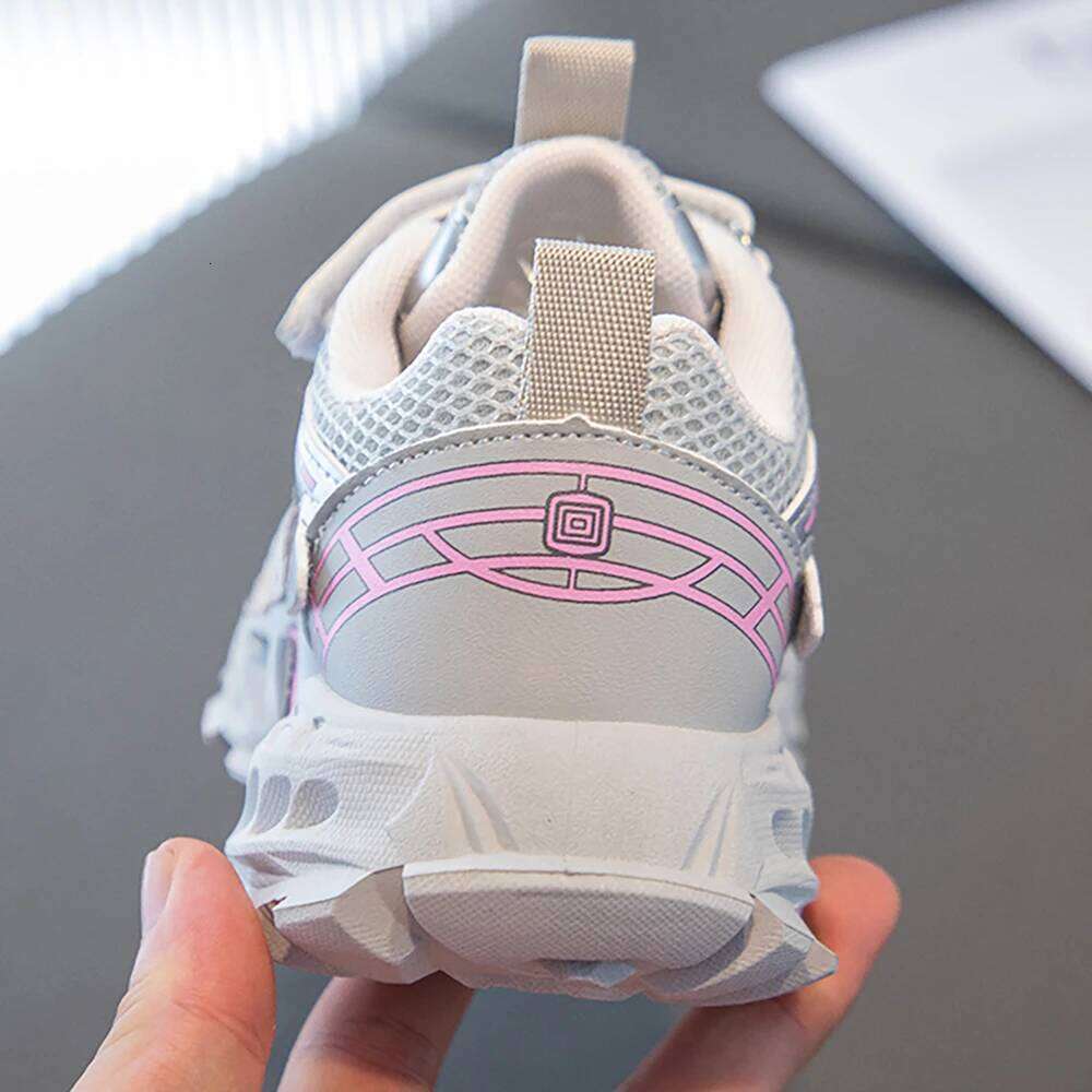 Trend Fashion Children's Sport PU Leather Breathable Kid's Sneakers Outdoor Boy's Girl's Running Shoes Teenager 26Y0304