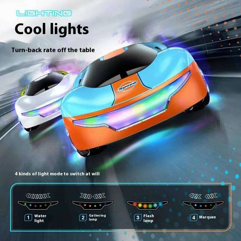 Remote Control Concept Cars Drift Vehicle 2.4G 4WD RC Car Gesture Sensor with Lights and Music Kids Toys for Boys Birthday Gifts C260305