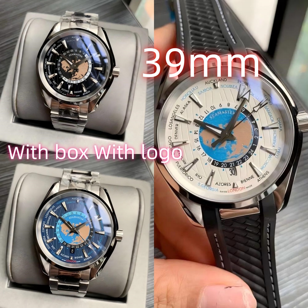 men watch Luxury watch Couple watches Designer watches super clone watch mens watch Stainless Steel Rubber factory watch designer automatic watch vintage with box