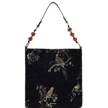 Tote Chinese Style Embroidered Commuter Shoulder Bag Model Large Capacity New Chinese Style Crossbody Artistic And Vintage